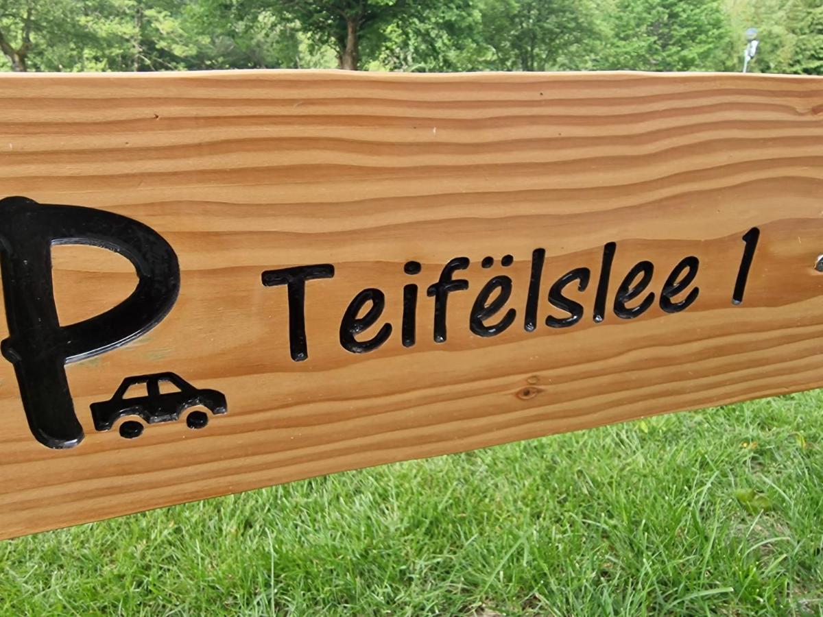Chalet Teifelslee Goebelsmuhle Екстер'єр фото